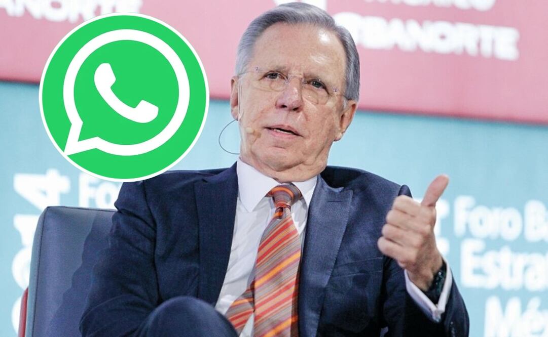 El periodista Joaquín López-Dóriga denunció la noche del 15 de agosto que fue hackeado de su WhatsApp. Foto: EL UNIVERSAL y Pixabay
