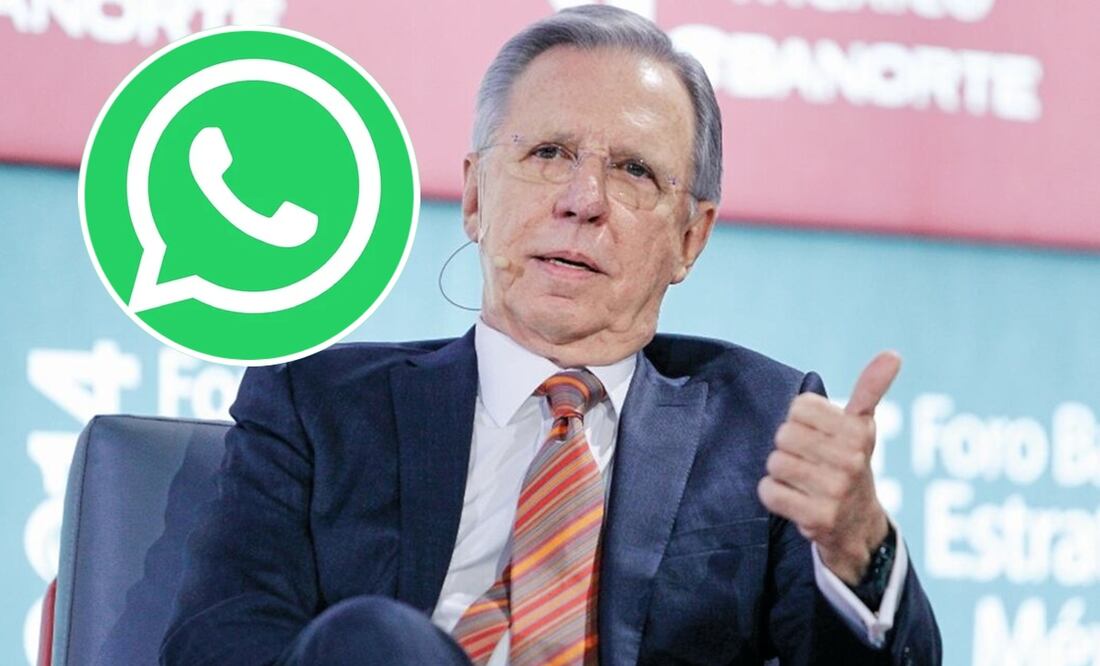 El periodista Joaquín López-Dóriga denunció la noche del 15 de agosto que fue hackeado de su WhatsApp. Foto: EL UNIVERSAL y Pixabay