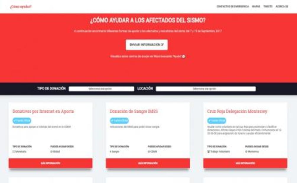 Sociedad y gobierno hacen uso de la tecnología durante emergencia de sismo