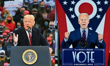 Biden y Trump están empatados de cara a las presidenciales de 2024, según el Times