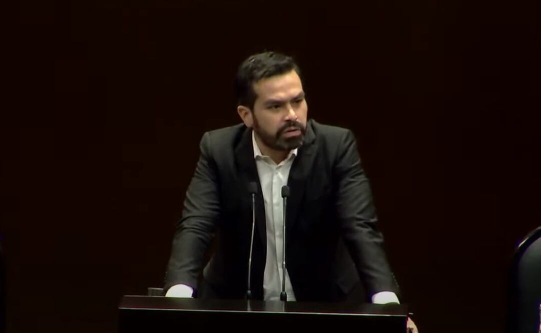 Jorge Álvarez Maynez, coordinador de Movimiento Ciudadano en San Lázaro. Foto: Captura de pantalla