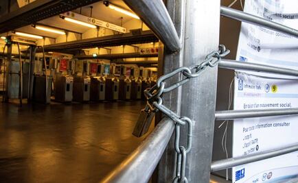 Huelga masiva del transporte público colapsa París