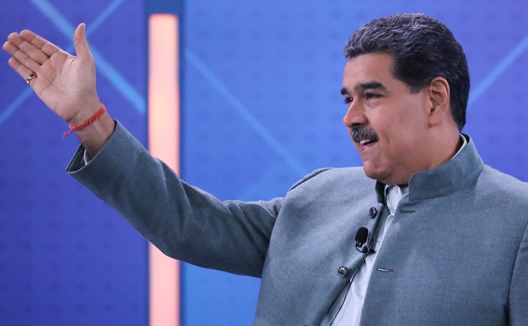 Nicolás Maduro, presidente de Venezuela, reiteró que, por estas "razones de seguridad", no anuncia las fechas de sus actos de campaña ni los lugares que visitará. Foto: EFE/Archivo