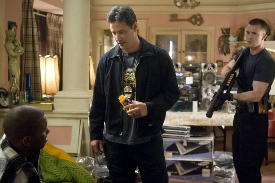 Keanu Reeves en "Reyes de la calle". Fuente: Twitter @distrito_cine