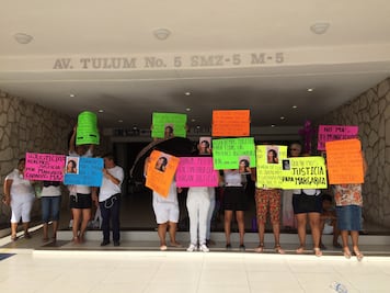 Exigen justicia para víctimas de feminicidio en Cancún