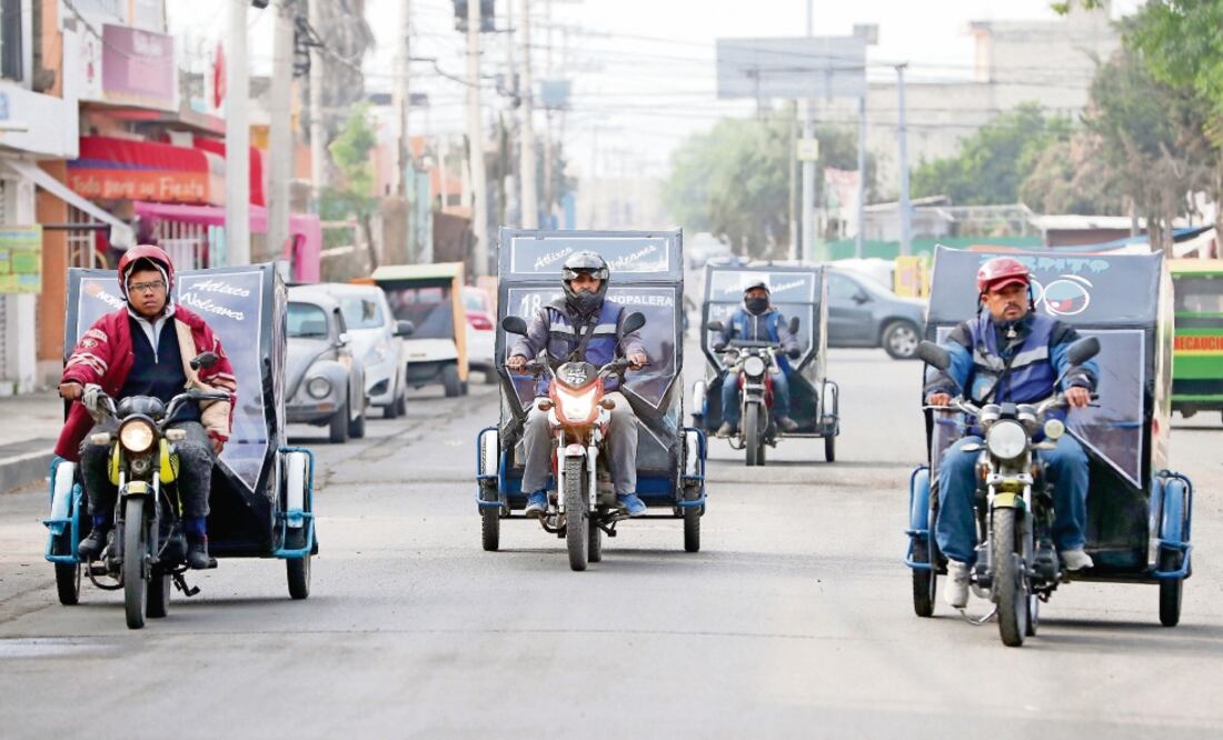 Los choferes expusieron que a pesar de no ser el medio de transporte más seguro y eficiente, tienen una gran demanda, sobre todo de mujeres. Foto: ARIEL OJEDA. EL UNIVERSAL
