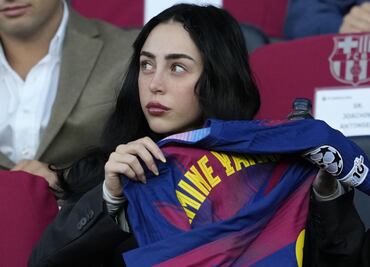 A Nicki Nicole le dedica un gol su novio, el futbolista Lamine Yamal