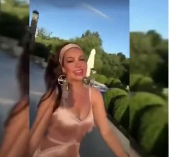 Así lucía Thalía a los 15 años