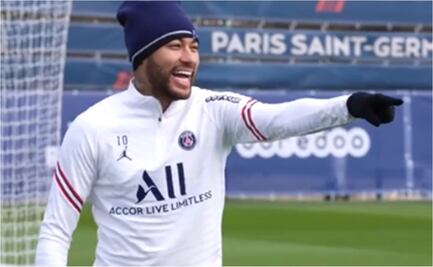 Neymar ya regresó a los entrenamientos del PSG
