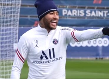 Neymar ya regresó a los entrenamientos del PSG