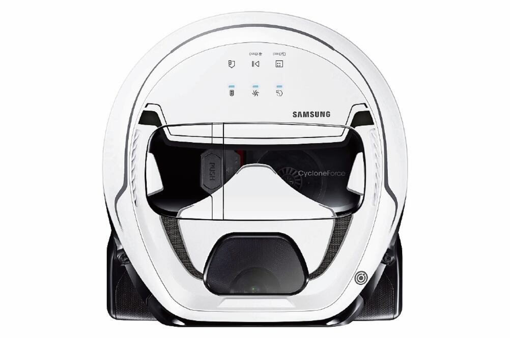 La POWERbot de Darth Vader puede controlarse desde una aplicación móvil. (CORTESÍA)
