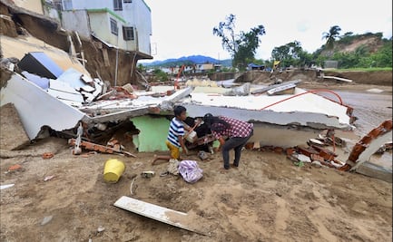 FOTOS: En horas pierde su patrimonio tras el paso del Huracán John