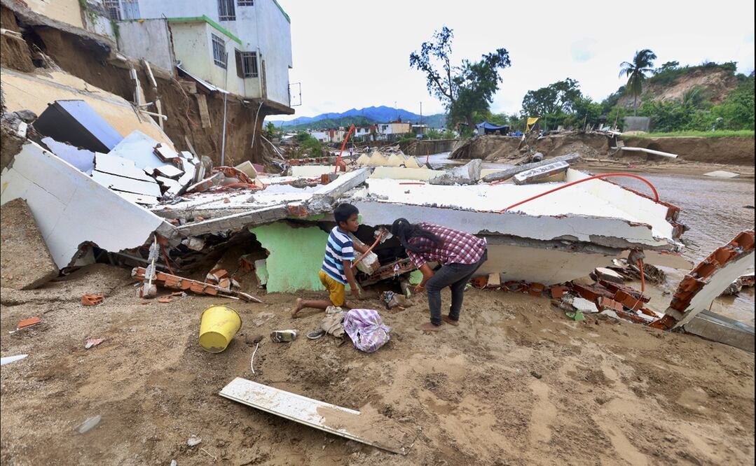 Huracán John, Acapulco, Guerrero. Foto: Valente Rosas/EL UNIVERSAL