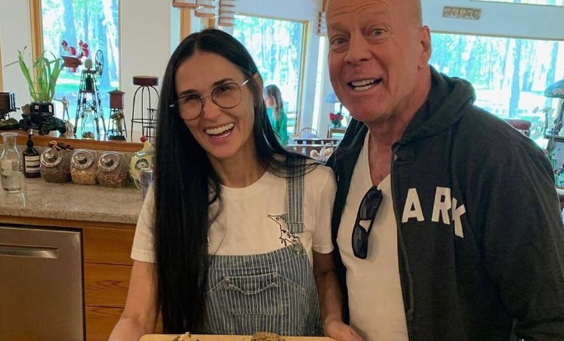 Los actores Demi Moore y Bruce Willis, quienes terminaron su matrimonio después de 11 años juntos. Foto: Vía Instagram oficial de Bruce Willis.