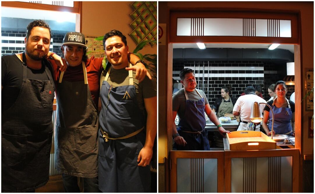 Los chefs Cocko Becker, Carlos Gaytán y Raúl Valencia / fotos: Natalia de la Rosa