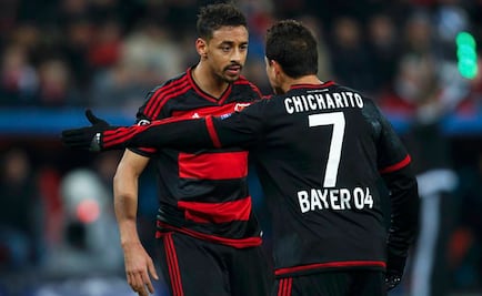 'Chicharito' y Leverkusen, eliminados