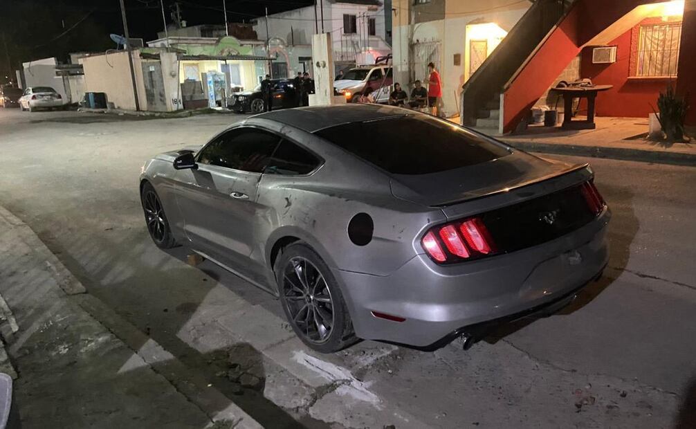 Auto en el que Edgar viajaba (23/09/2025). Foto: Especial