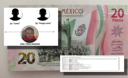 Desnudan las claves de comunicación del Cártel de Sinaloa (están dentro de billetes de 20 pesos)