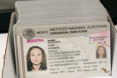 Eligen empresa para crear nuevas credenciales del INE