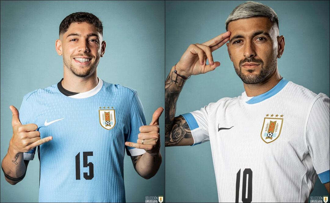 Así luce la nueva camiseta de Uruguay / Foto: Especiales