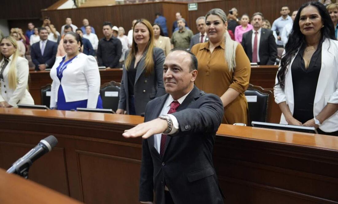 Designan a Antonio Menéndez nuevo alcalde de Ahome, Sinaloa (02/05/2025). Foto: Oficial