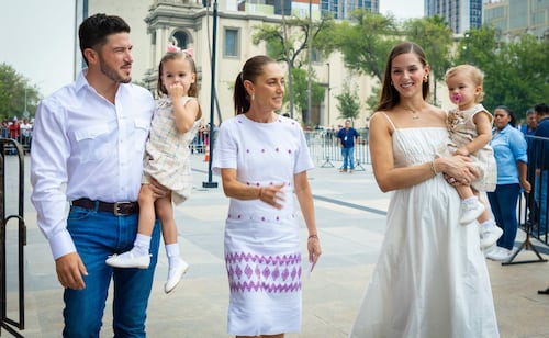 Samuel García recibe a Sheinbaum en Nuevo León; "siempre es un gusto recibirla en el mejor estado", expresa