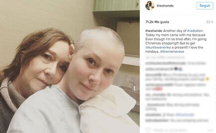 Shannen Doherty continúa su lucha contra el cáncer
