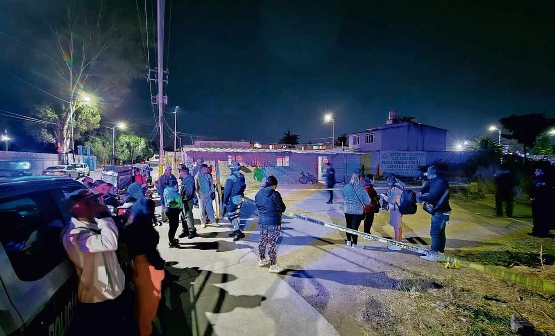 Autoridades del municipio de Texcoco, junto con policías estatales y elementos de la Guardia Nacional, implementaron un operativo para buscar al agresor 22 de enero. Foto: Especial