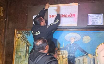 Profeco suspende 2 establecimientos en Plaza Garibaldi por cobros excesivos 