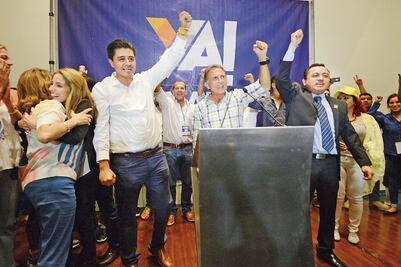 PAN sorprende; aventaja en 7 estados, según PREP