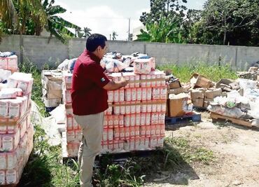 “Toneladas de alimentos se pudren en Diconsa”