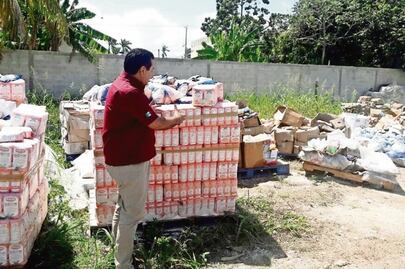 “Toneladas de alimentos se pudren en Diconsa”
