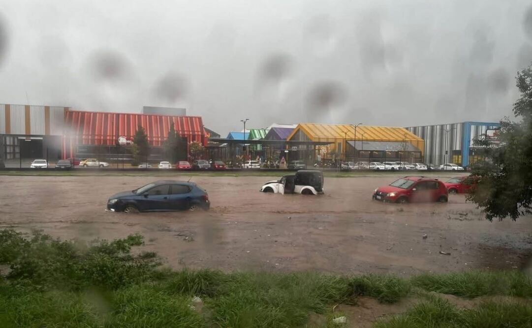 Lluvias ocasionan inundaciones y cierre de carreteras en Hidalgo (15/06/2025). Foto: Especial