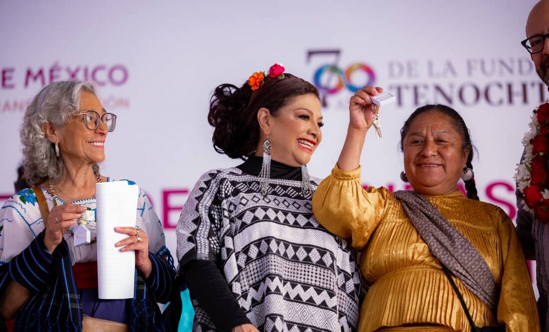 Se repoblará Centro de CDMX; la meta anual es construir 3 mil viviendas en la zona: Clara Brugada.
Foto: Especial.