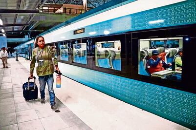 AMF: trenes de Sheinbaum tendrán que ser subsidiados