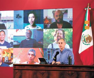 México alcanza las 21 mil 825 muertes; hay 180 mil casos