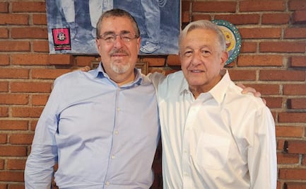 AMLO se reúne con el presidente electo de Guatemala, Bernardo Arévalo