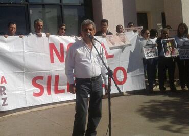 Protestan en Fiscalía de Sinaloa por asesinato de Javier Valdez