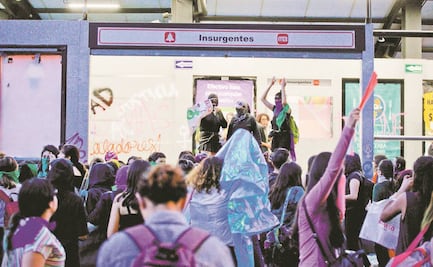 Manifestaciones de este martes en CDMX: Feministas piden protección a menor víctima de abuso sexual