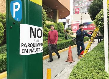 Tecamachalco también rechaza parquímetros