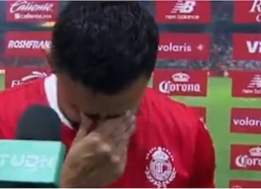 Alexis Vega vive emotivo momento con José Saturnino Cardozo; lloró en plena transmisión