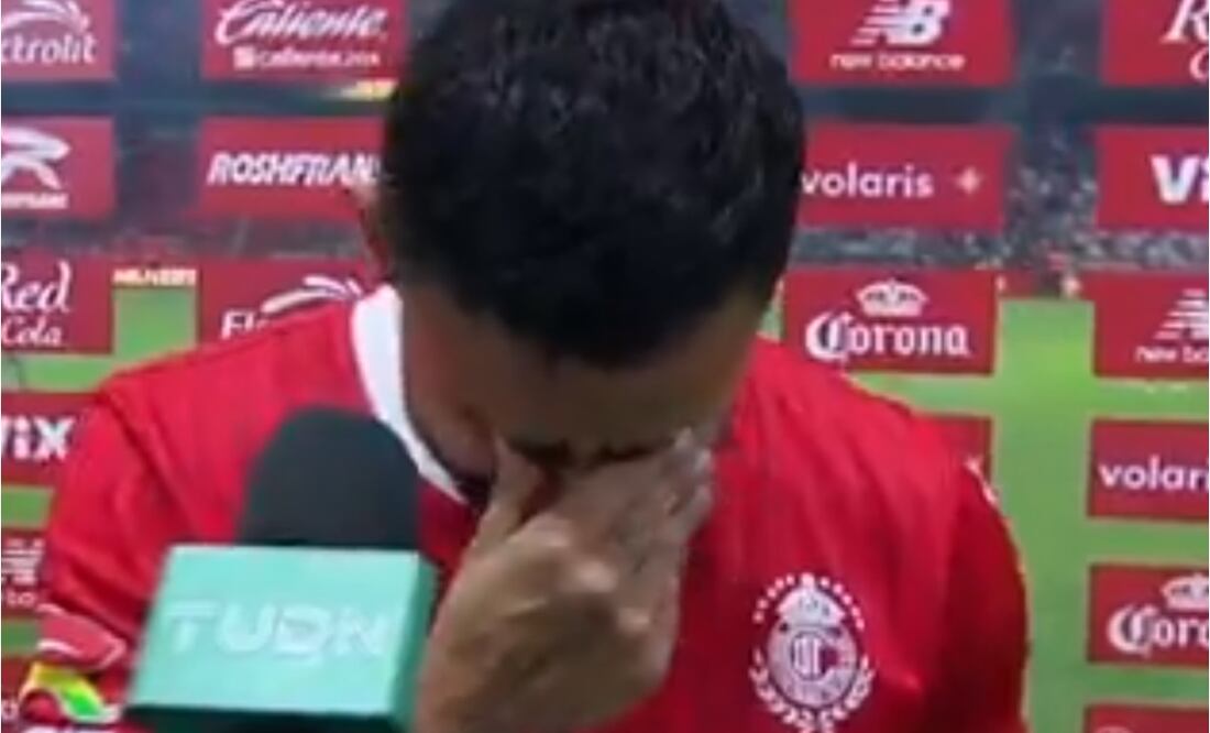 FOTO: ESPECIAL - Alexis Vega vive emotivo momento con José Saturnino Cardozo; lloró en plena transmisión