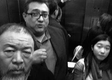 Ai Weiwei convive con Cuauhtémoc Medina en la CDMX