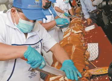 Hacen la torta más grande del mundo