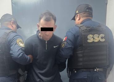 Detienen a presunto agresor de adulta mayor en Azcapotzalco; detenido tenía antecedentes penales