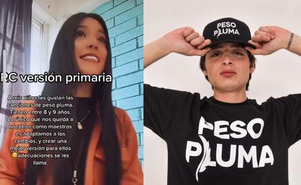 TikTok: Maestra recrea “PRC” de Peso Pluma para enseñar matemáticas a niños