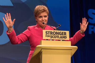 Bloquear referendum sobre salida de Escocia "fracturaría" el R. Unido: Sturgeon