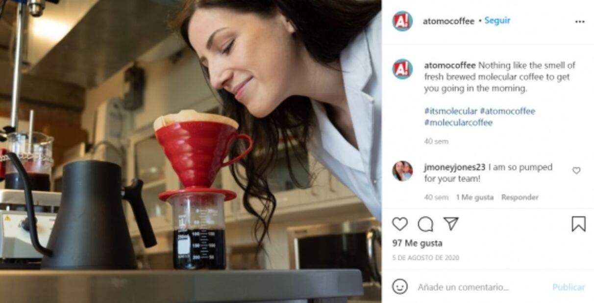 Conoce Atom Coffee, el café molecular que está hecho sin granos de café