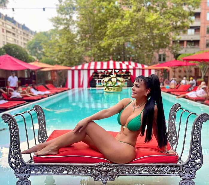 Las polémicas fotos de Maribel Guardia (Fuente Instagram:@maribelguardia)