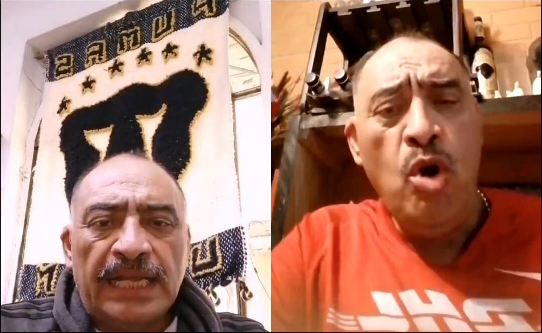 Don Beto “ingenió” dos nuevas porras para apoyar a Pumas en la Leagues Cup / FOTO: Capturas